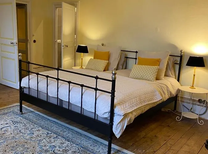 לינה וארוחת בוקר Chateau Du Grand Lucay Bourbon-lʼArchambault